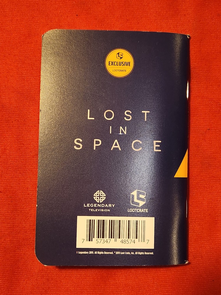 Loot Crate Lost In Space J2 Mission Log Notebook