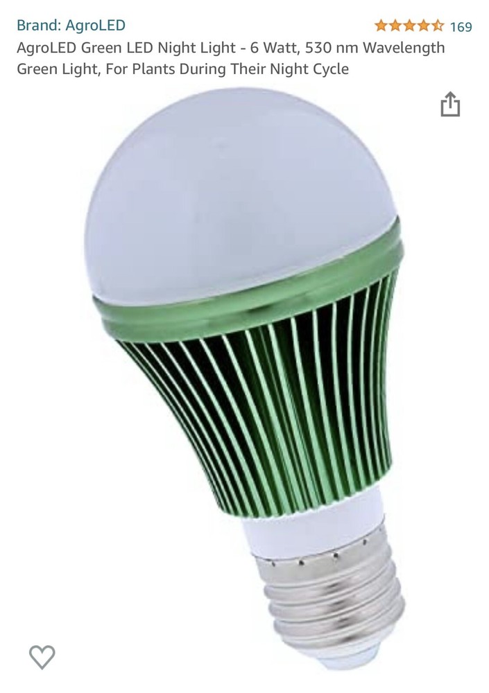 AgroLED Green LED Night Light - 6 Watt