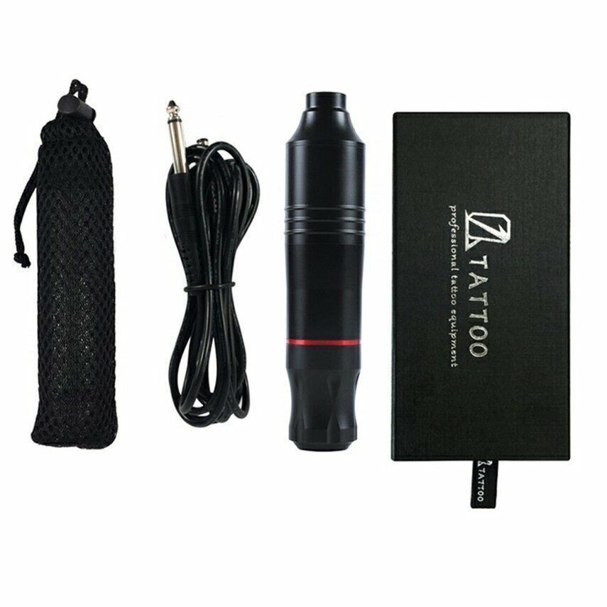 All-in-One Tattoo Kit for Beginners Includes Gun Needles Inks Power Case