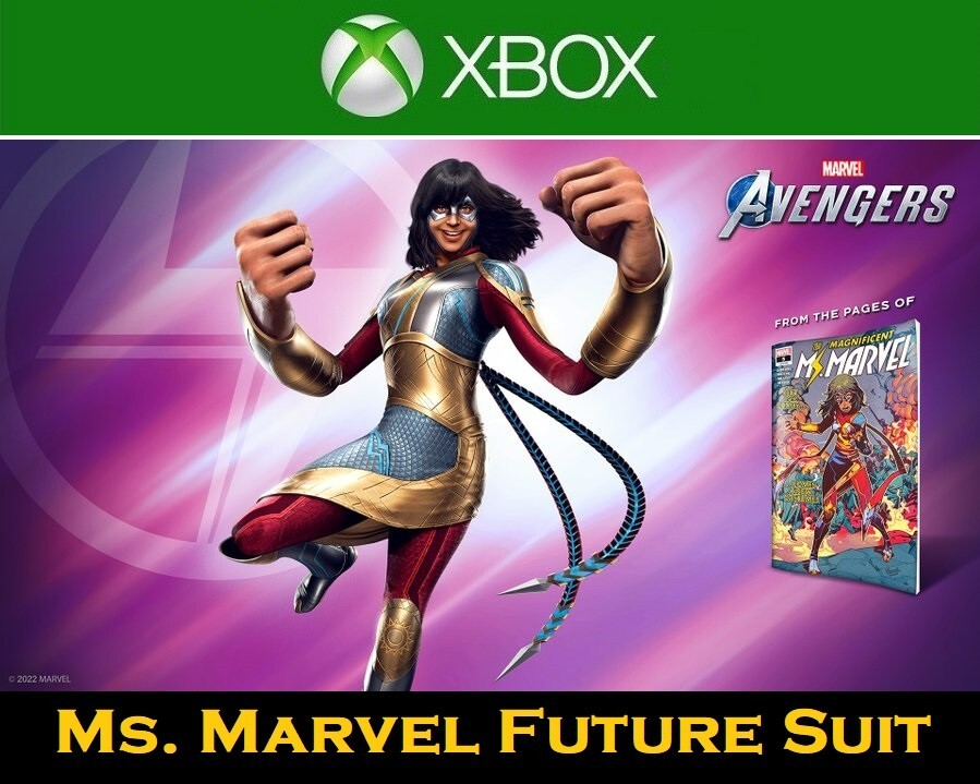 Marvel's Avengers - Ms. Marvel Future Suit Outfit & Boosters (Xbox)
