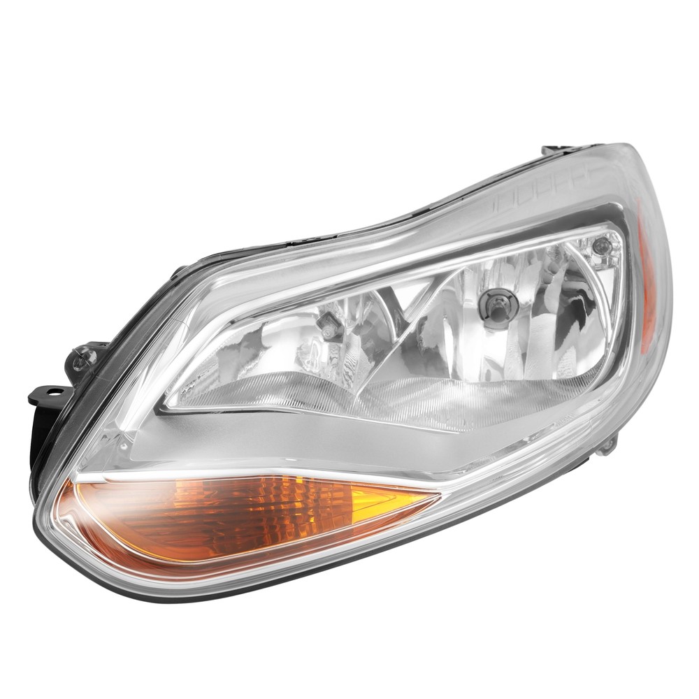 For Ford Focus 2012-2014 Chrome Halogen Headlight Replacement Driver Side Left