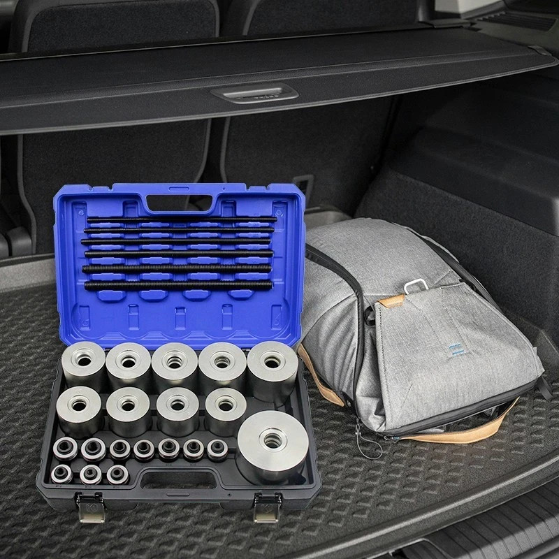 Kuntech 29PCS Pull & Press Sleeve Kit Bush Bearing Removal Insertion Tool