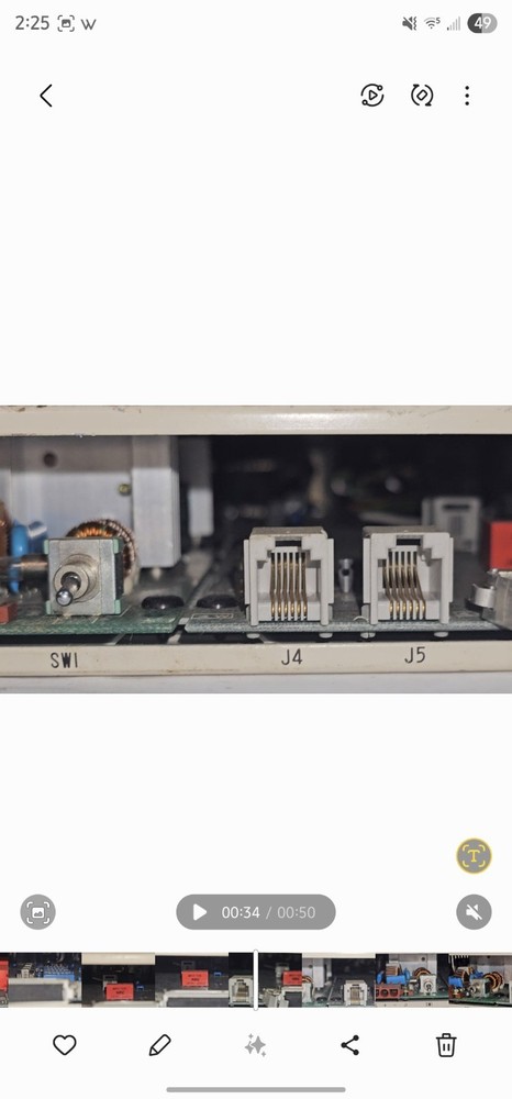 Vintage NEC 21EOW Engineering Order Wire Communication - 1989