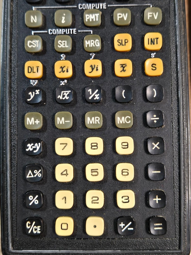 Commodore F4902 Decision Maker Calculator In Box - Great Condition Working Great