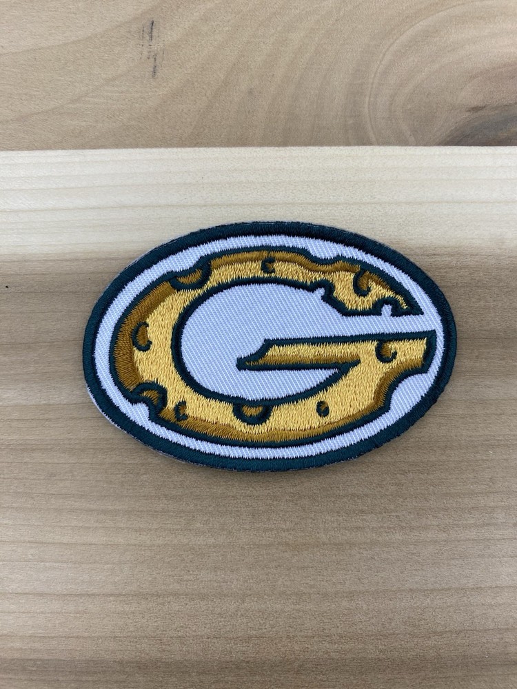 Green Bay Packers Cheese Iron On Patch 3”
