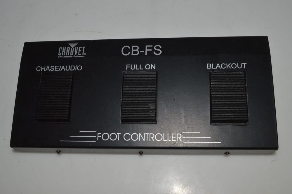 ^^ CHAUVET CB-FS FOOT CONTROLLER FOR STAGE LIGHTING (ELE48)