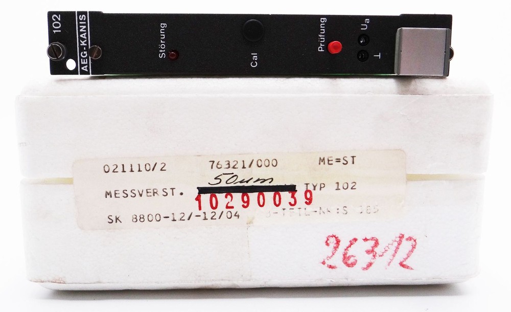 AEG Kanis Type 102 Amplifier Control Card -Unused/Original Packaging-