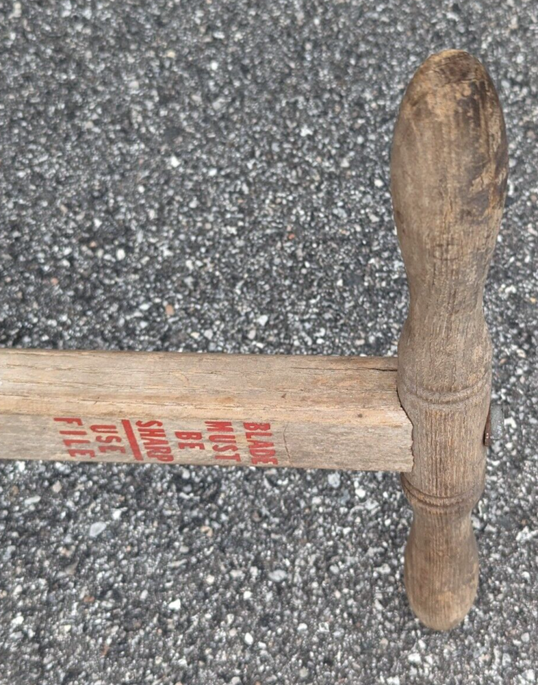 Vintage Primitive Mardon Push Lawn Edger Trimmer Yard Tool