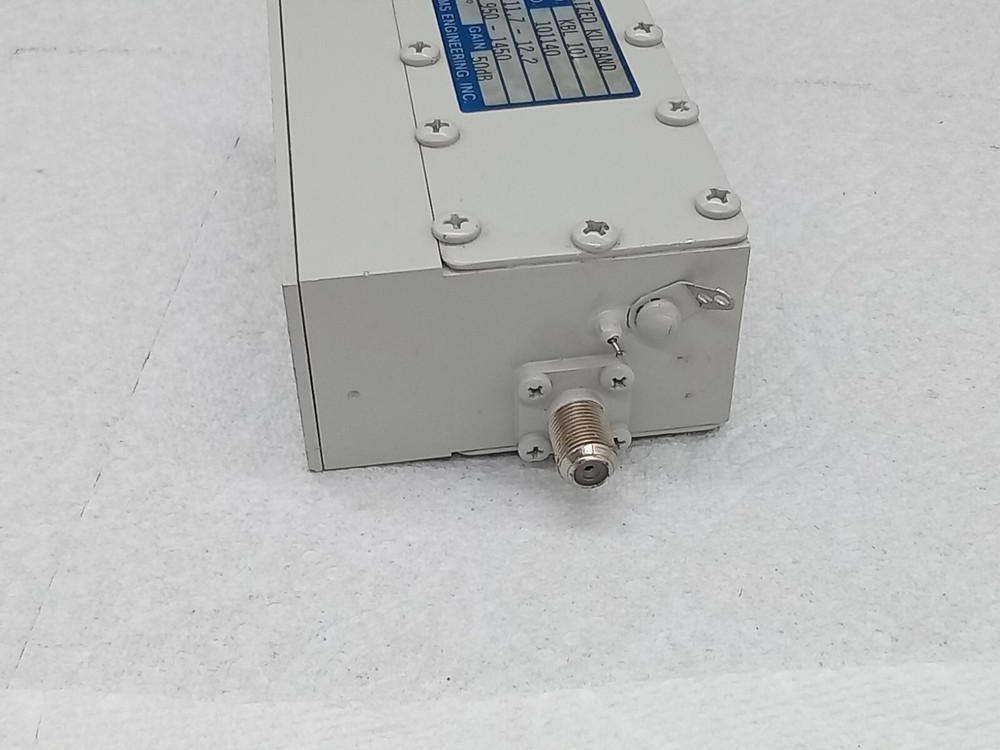 MICROWAVE SYSTEMS ENGINEERING STABILIZED KU BAND MODEL KBL 101