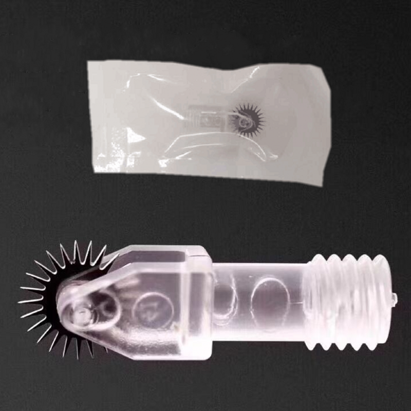 5Pcs Semi Serrated Microblading Needle Permanent Makeup Blade Tattoo Machine Kit