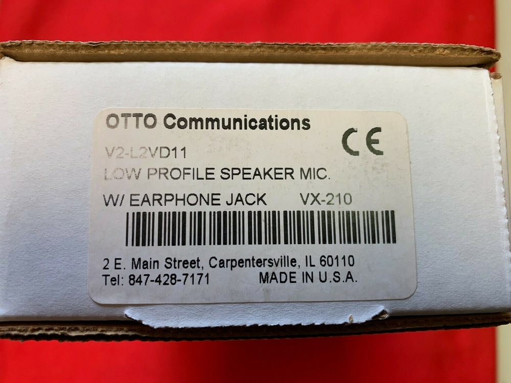 Otto V2-L2VD11 Speaker Mic