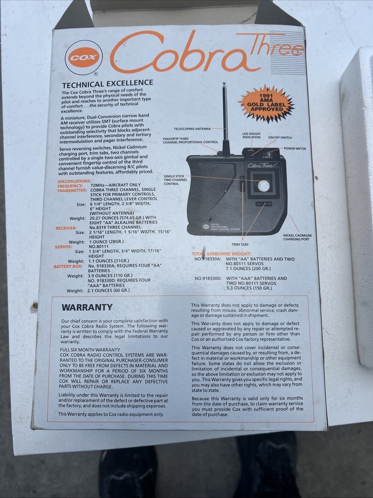 Cobra Three Channel Guidance System