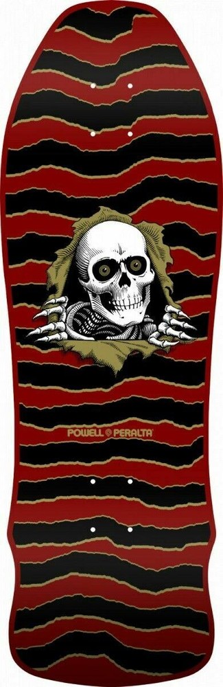 Powell Peralta GEE GAH RIPPER Skateboard Deck MAROON