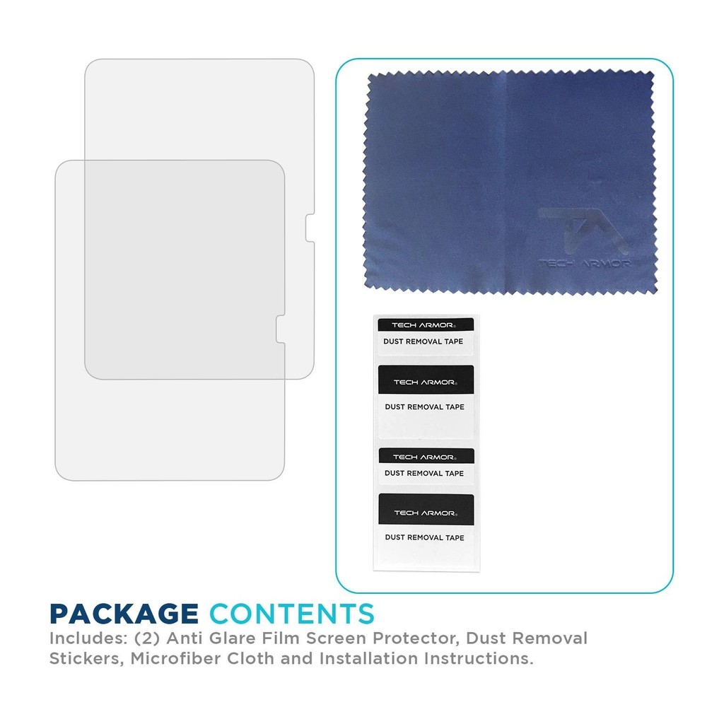 Tech Armor Matte Film Screen Protector iPad 10th Gen 10.9" - 2 Pack