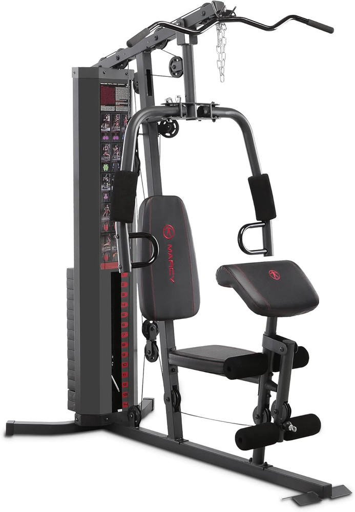 Multifunction Steel Home Gym 150Lb Weight Stack Machine