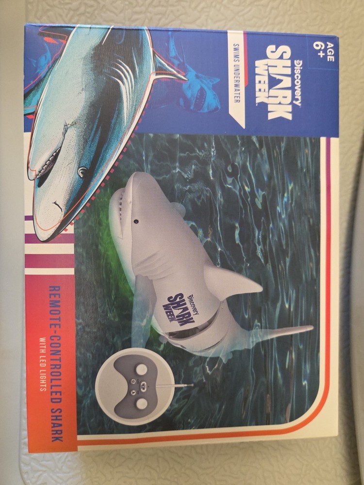 Remote Controlled Shark With Led Lights