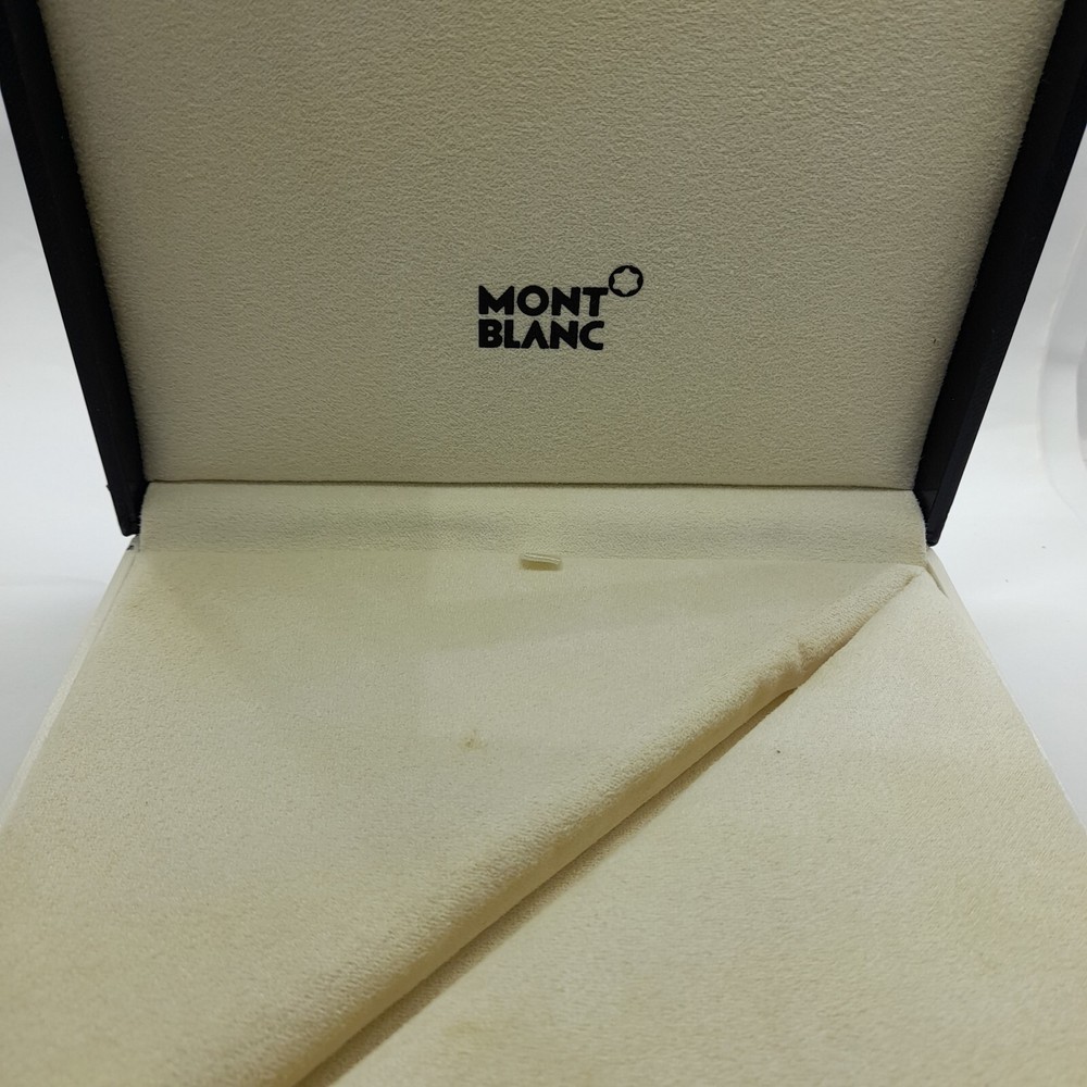 Montblanc Original Presentation Box Black Leatherette Case
