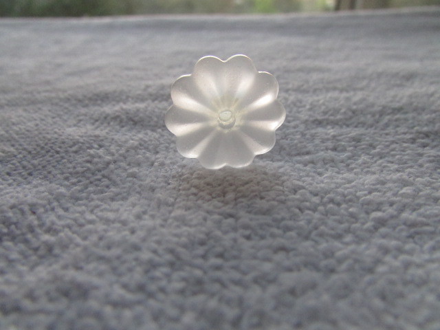 Clear Cut Glass Small Angel E-3