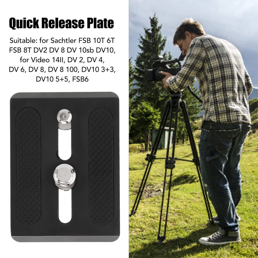 GOWENIC Tripod Quick Release Plate Camera Mounting Adapter Parts Default