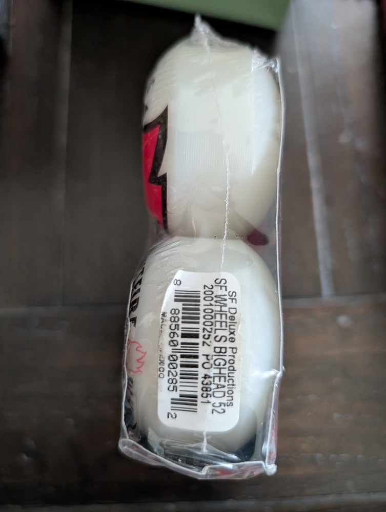 Spitfire Wheels BigHead Edition 52mm 99DU New