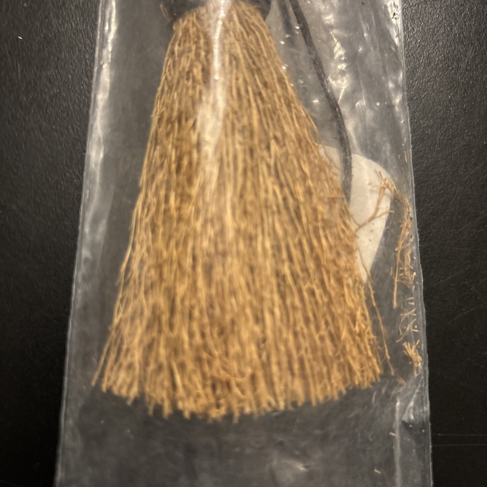 Broom Pentacle Charm Halloween Decor Hang