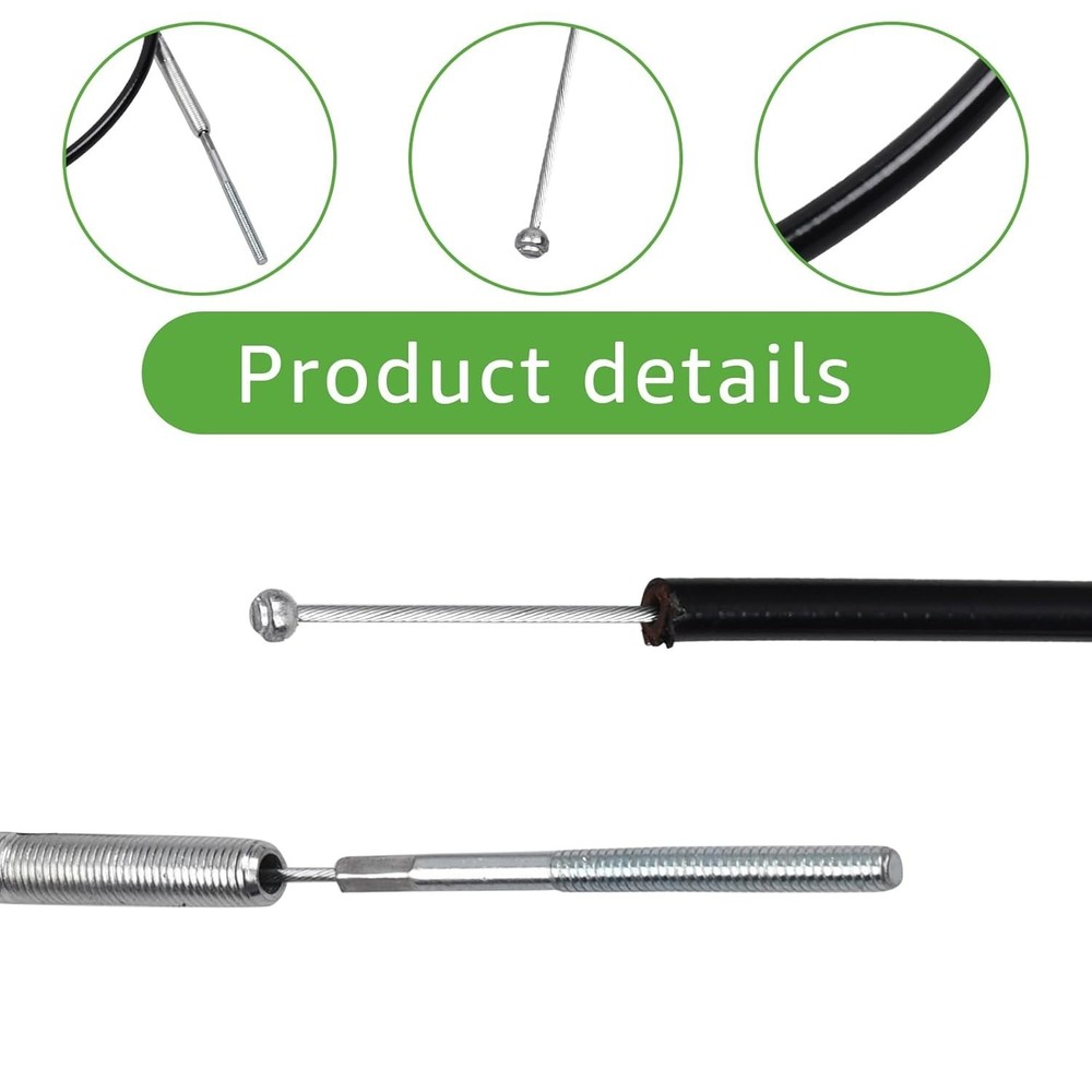 39" High-Quality Tiller Cable for Earthquake Models - Durable Replacement