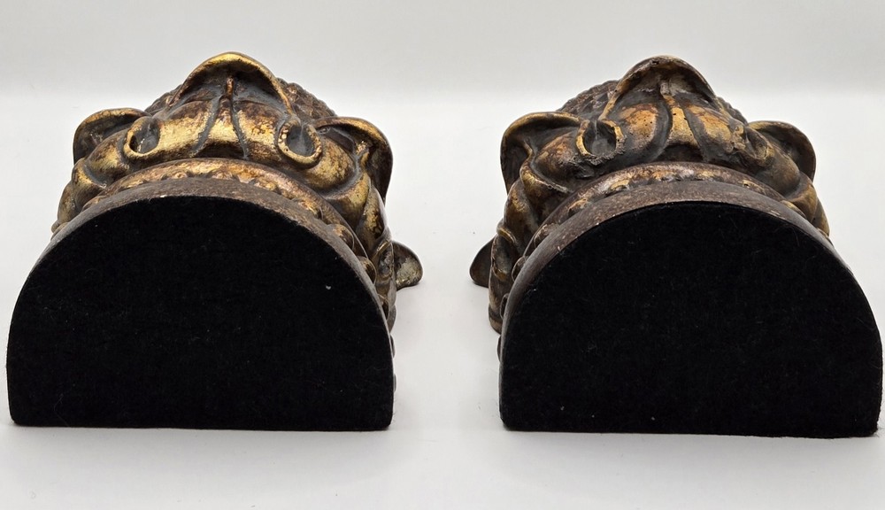 Pineapple Inspired Bookends Heavy Ceramic