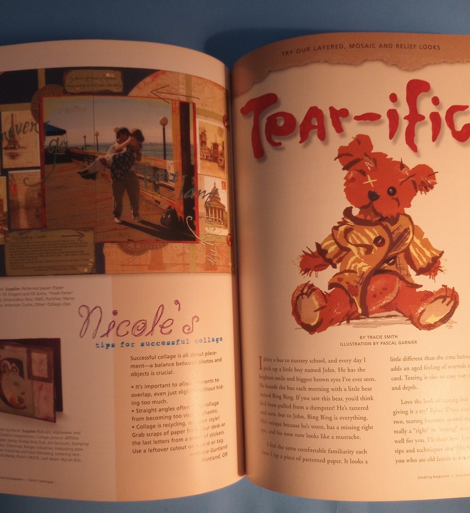 "Scrapbook Tips & Techniques" Paperback Craft Book