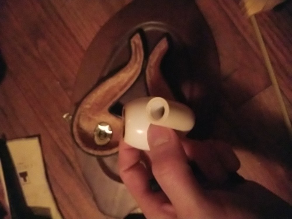 IMP Block Meerschaum Pipe 9mm