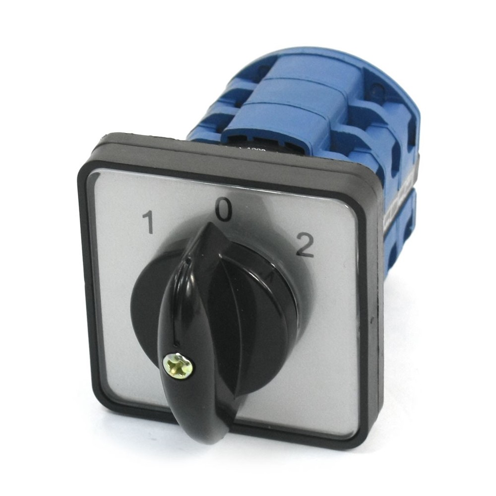 Panel Mounting 3-Position 3-Phase Universal Rotary Cam Changeover Switch CA10