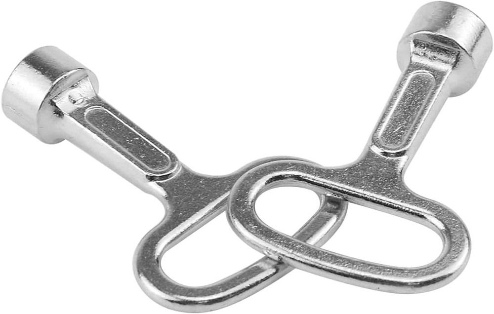T Tulead Triangular Socket Key Triangle Cabinet Triangle,2"×1.5", Silver