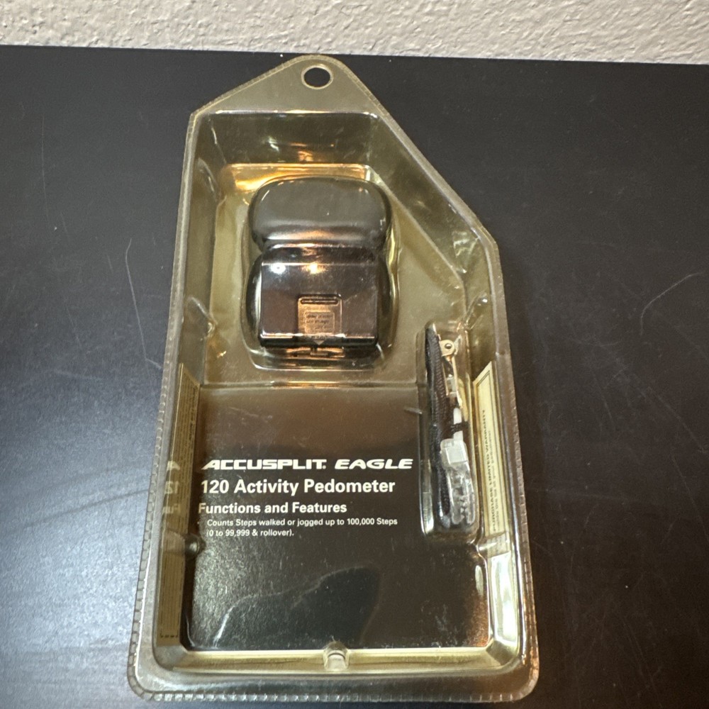 Accusplit Eagle AE180 Activity Meter - Pedometer - New - Sealed