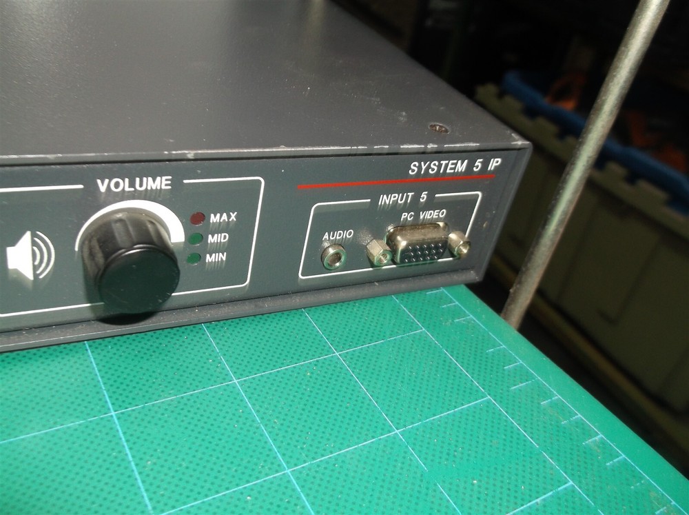 Extron System 5 IP Switcher with Front Panel Control