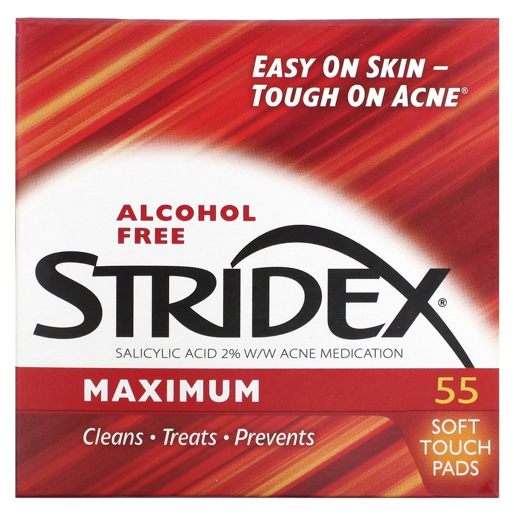 Maximum, Alcohol Free, 55 Soft Touch Pads