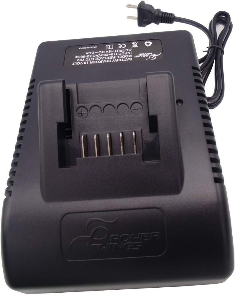 Replacement Charger for Snap on 18V Battery