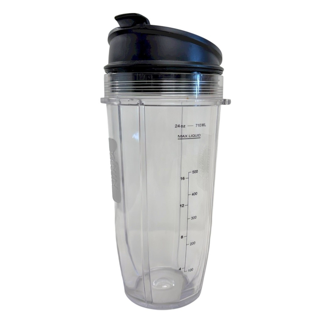 Ninja 24 Oz Replacement Cup For Nutrit Ninja Blender with a Lid