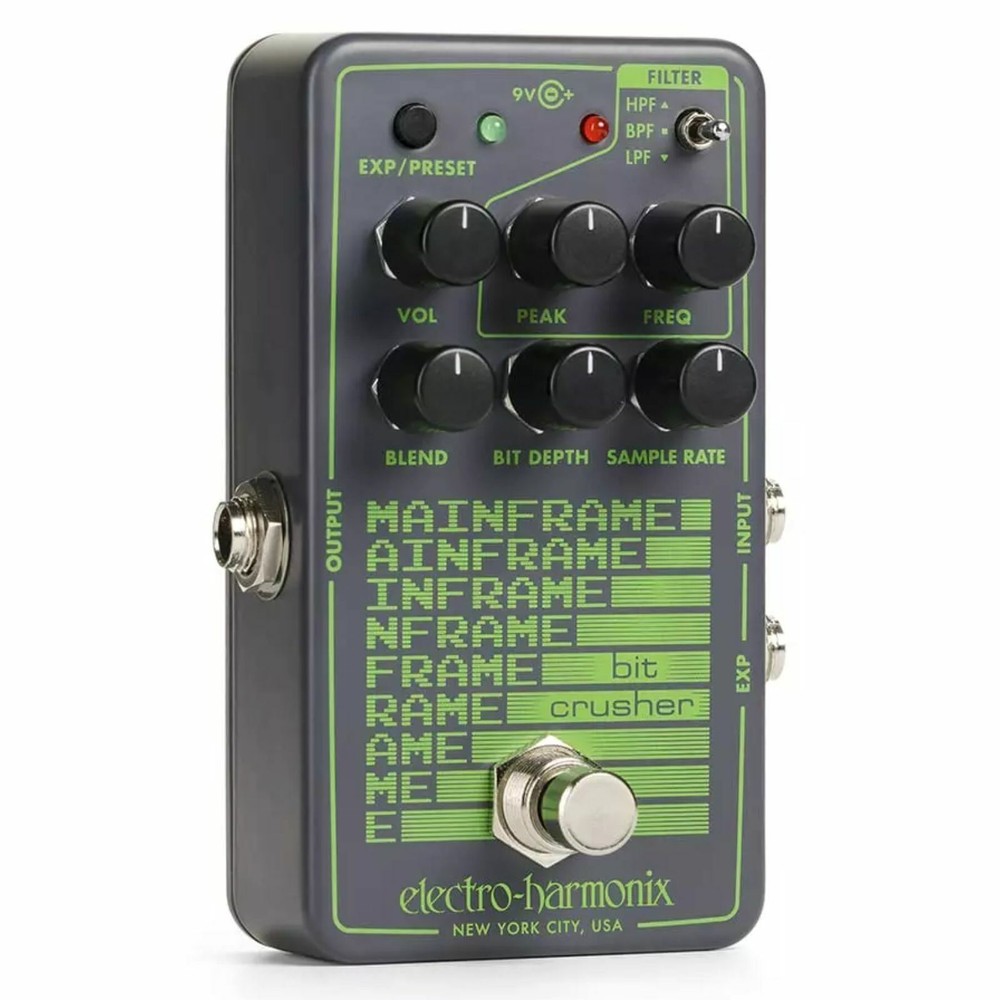 Electro-Harmonix Mainframe Bit Crusher Effects Pedal