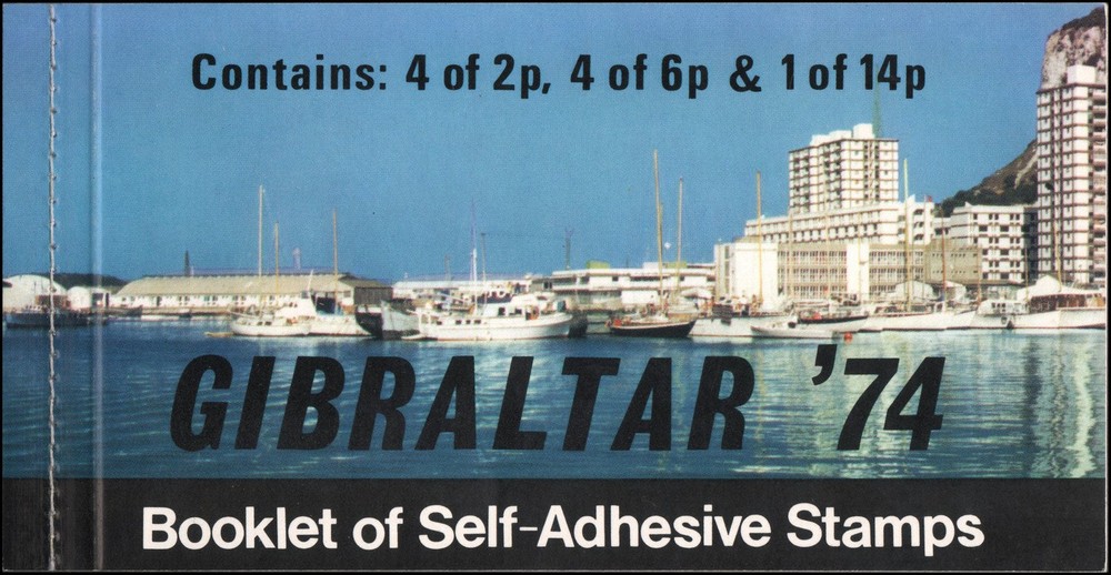 Gibraltar #309a complete booklet