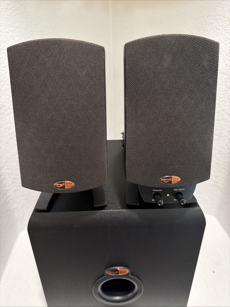 Klipsch ProMedia 2.1 THX® Certified Computer Speaker System. Video!