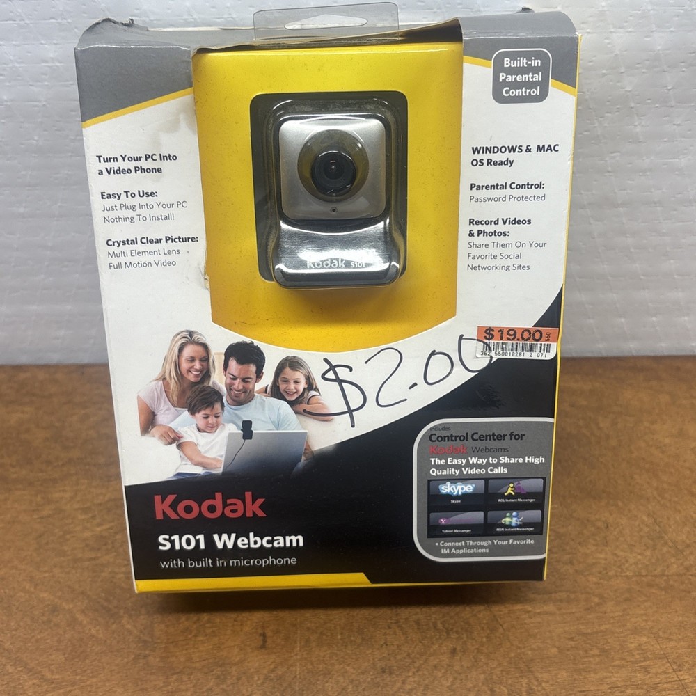 KODAK S101 WEBCAM (NIB)