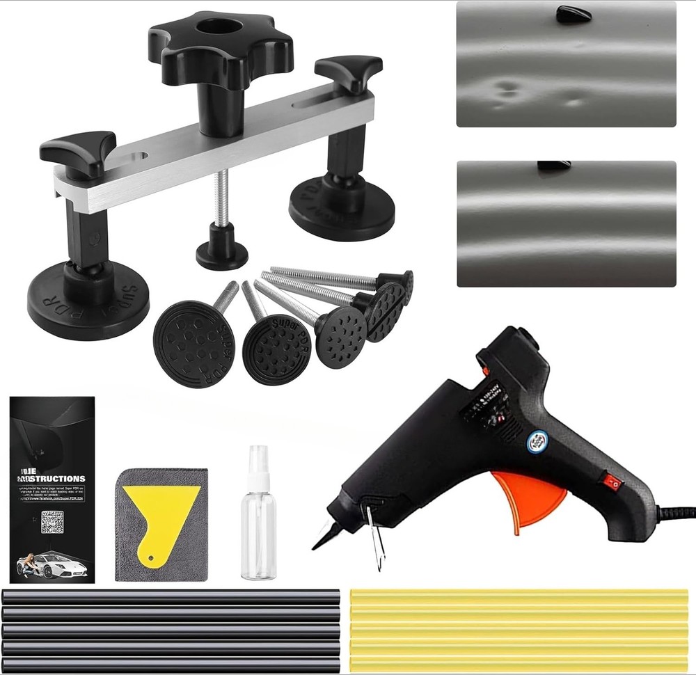 Super PDR Dent Repair Tool Kit with Bridge Puller