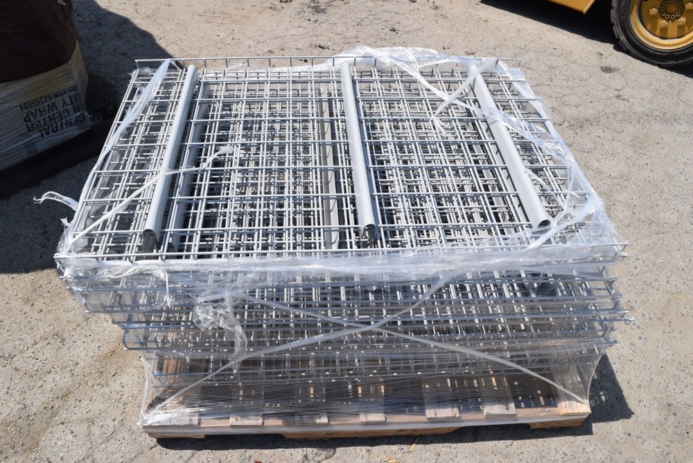 NEW Qty 24 Pallet Rack Racking Shelf Wire Deck Decking Mesh 42" x 46" Waterfall