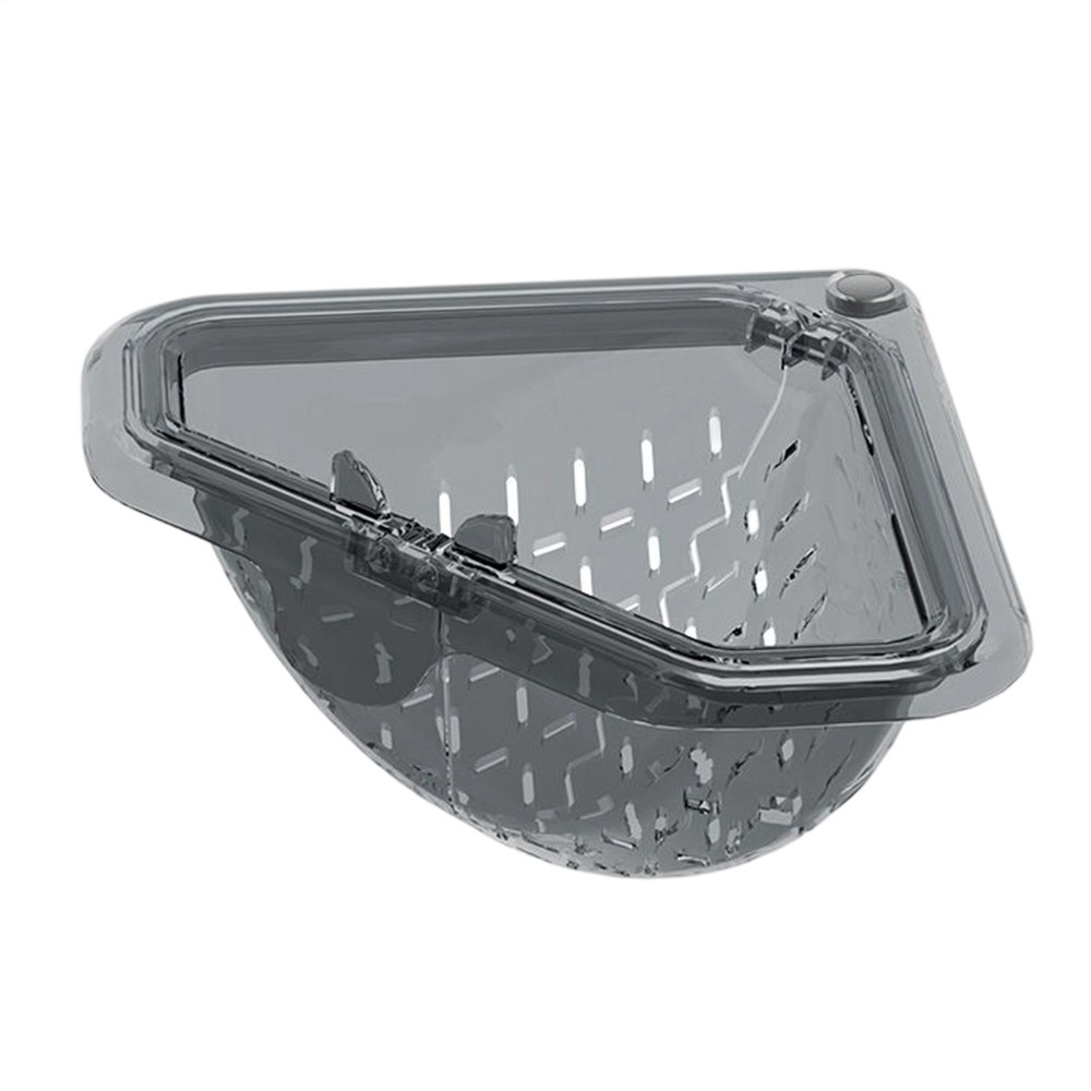 Corner Sink Strainer Magnetic Suction Storage Rack Triangle Drying Kitchen