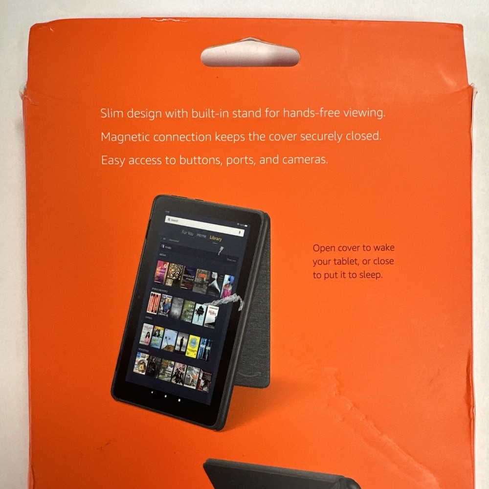 Amazon Fire HD 8 10th Generation 2020 Tablet Cover - Charcoal Black