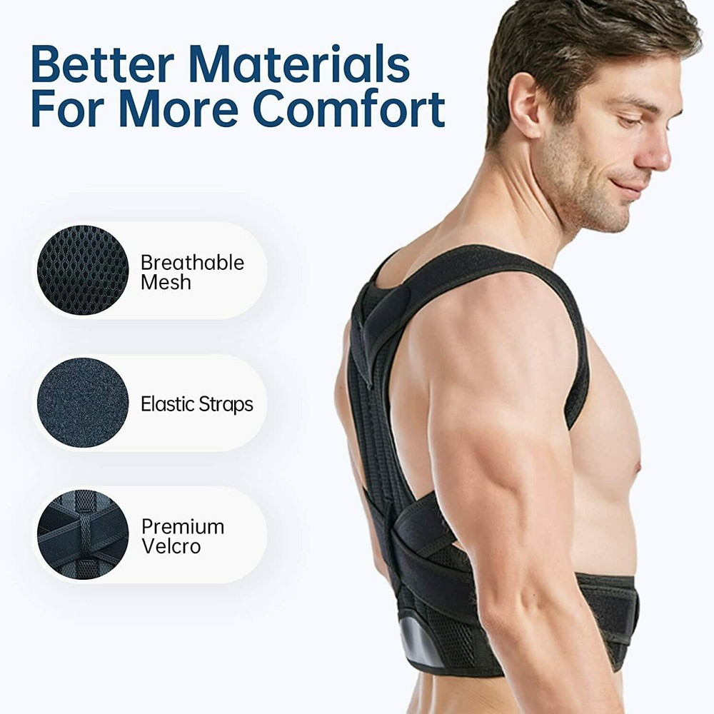 Adjustable Posture Corrector Heavy Lifting Back Support Belt Secure Safety Work