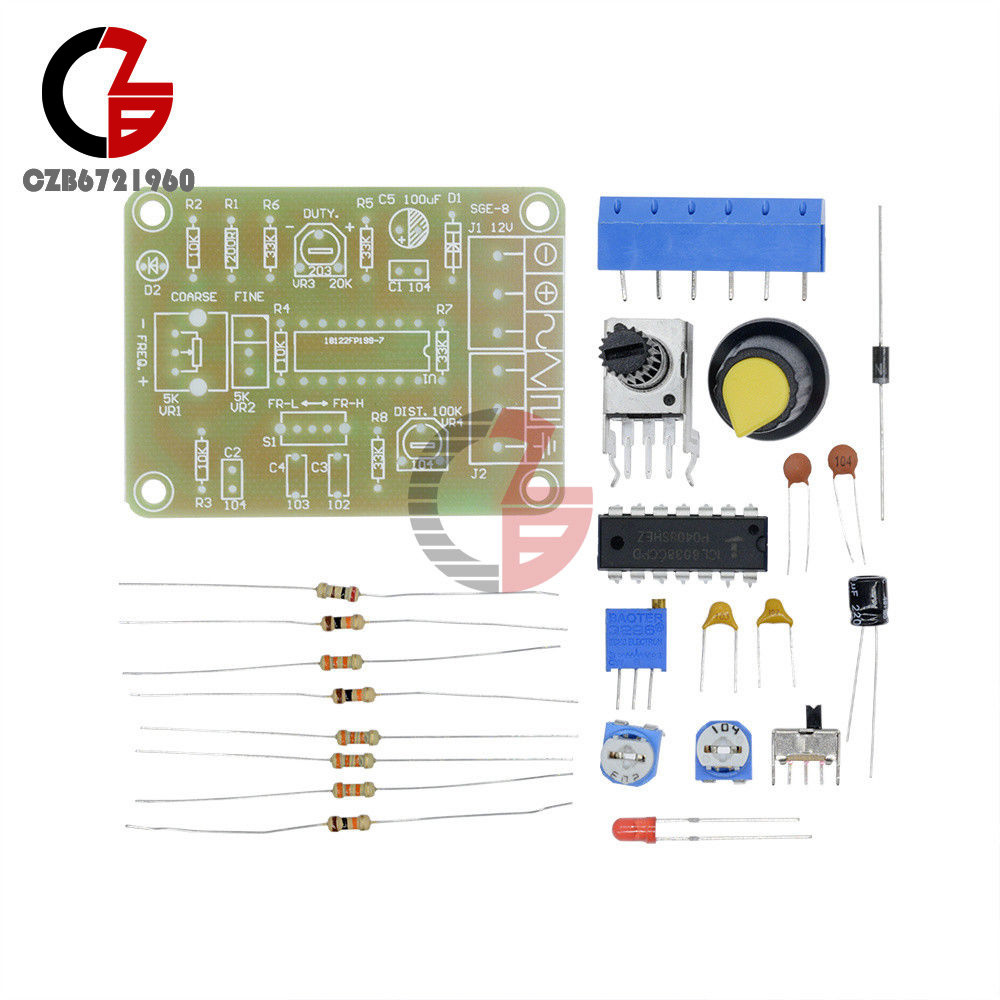 ICL8038 Monolithic Function Signal Generator Module Kit Sine Square Triangle