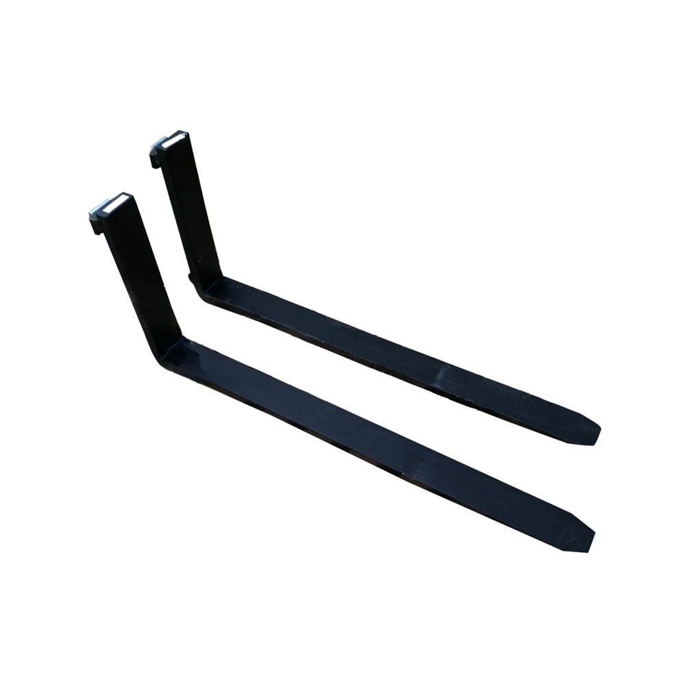 Titan Attachments 48" Pallet Fork Blades, 4,000 LB Load Capacity, Class II
