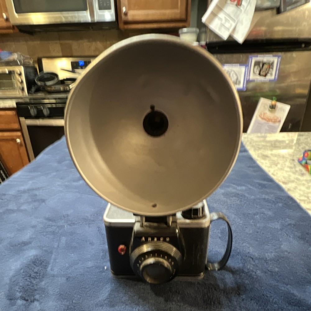 Ansco Ready Flash 620 film camera 1950s prop display
