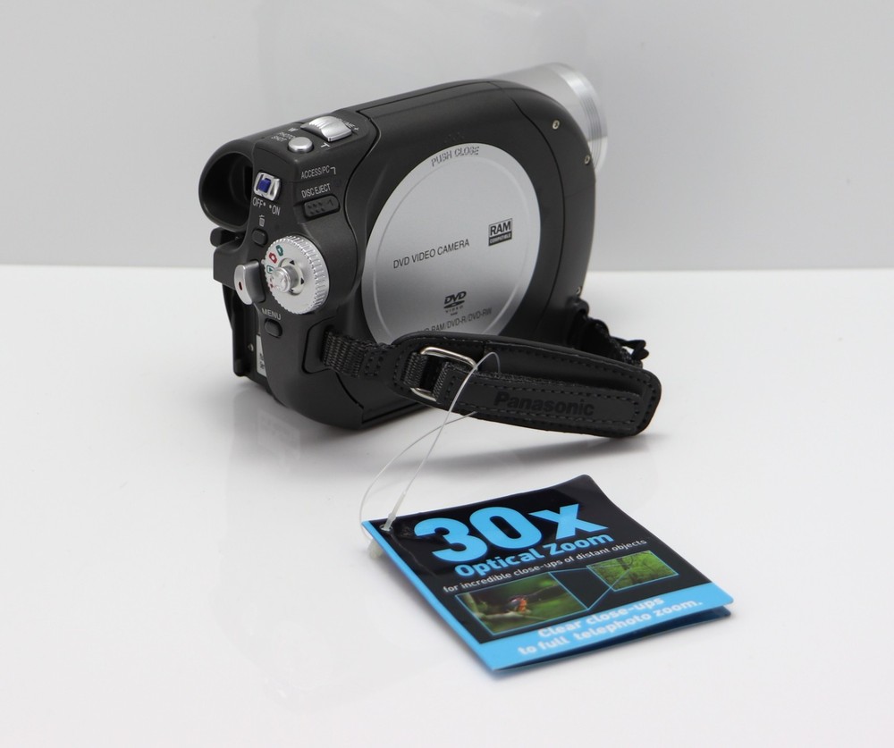 PANASONIC VDR-D150 CAMCORDER DVD DISC VIDEO CAMERA