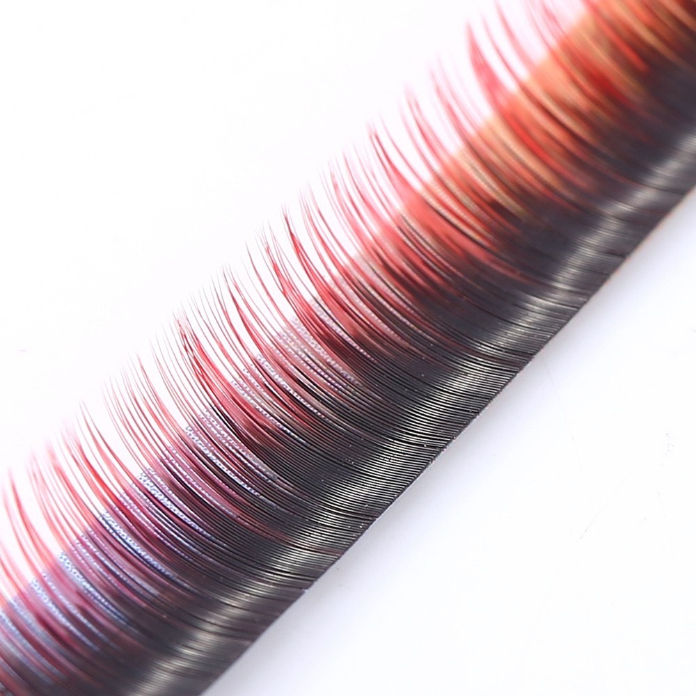 Gradient Coloruty 3D False Eyelashes Dense Eye Lashes Extension Makeup Tool BEA